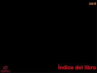Índice del libro Ud.8 