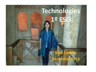 Technologies 1º ESO 
Mila Castillo 
December 2014  