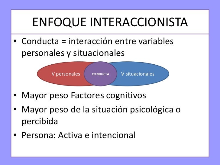 Resultado de imagen para El enfoque interaccionista