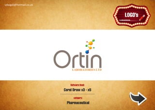 udaigali@hotmail.co.uk

                                               Ұ
                                              Ұ




                             Software Used:

                         Corel Draw x3 - x5
                                category:

                           Pharmaceutical
 