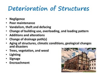 Preservation of heritage structures | PPTX