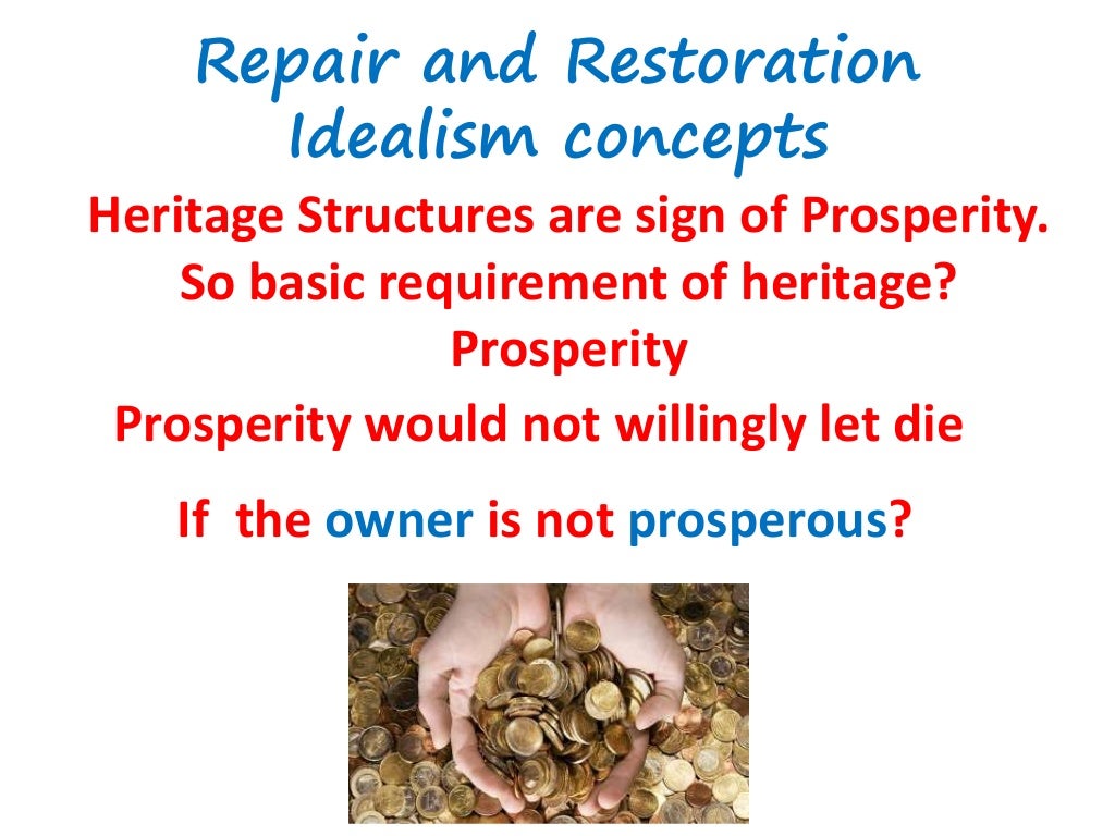 Preservation of heritage structures