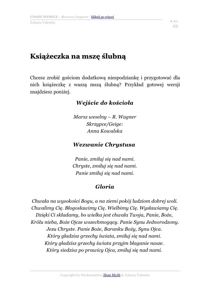 Udane Wesele