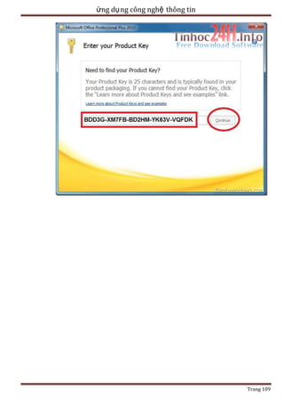 ứng dụ ng công nghệ thông tin

Trang 109

 