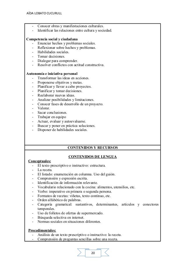 formato de recetario de cocina
