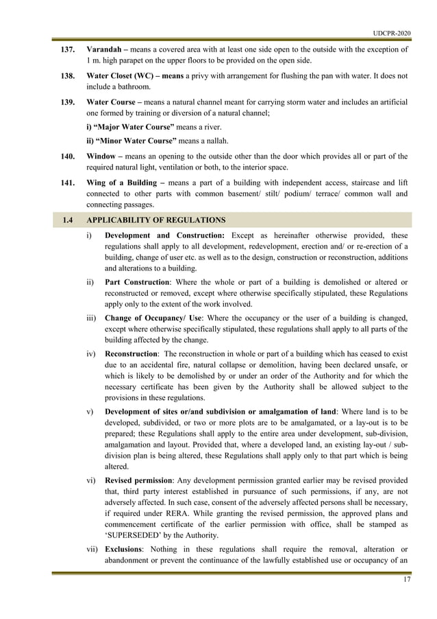 UDCPR Updated 30 01 22 pdf