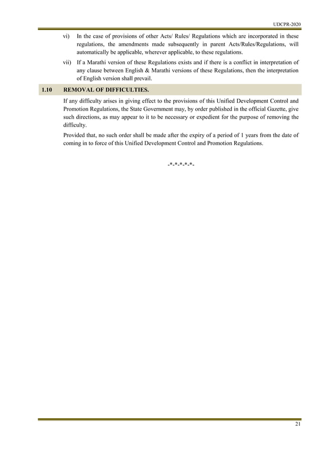 UDCPR Updated 30 01 22 pdf