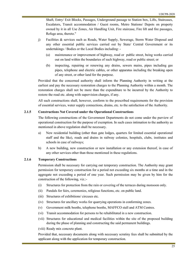 UDCPR Updated 30 01 22 pdf