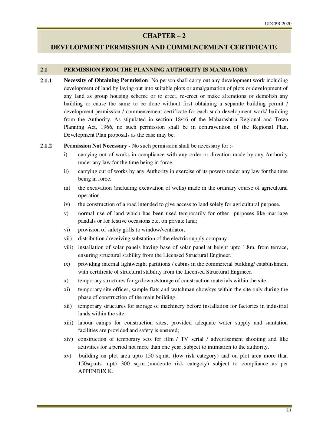 UDCPR Updated 30 01 22 pdf