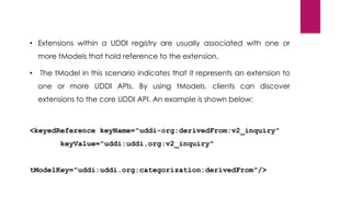 UDDI from JAVA Web services | PPTX