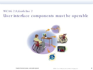 WCAG 2.0,Guideline 2  User interface components must be operable 