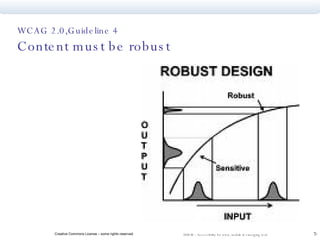 WCAG 2.0,Guideline 4  Content must be robust  