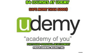 Udemy account for sale