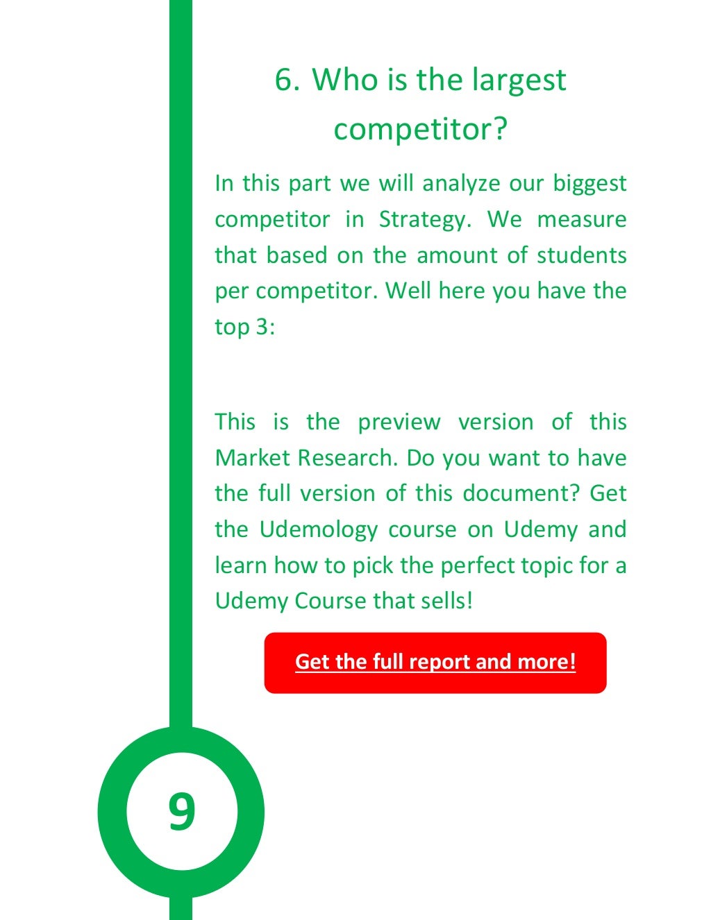 Udemy Market Research Strategy by Udemology