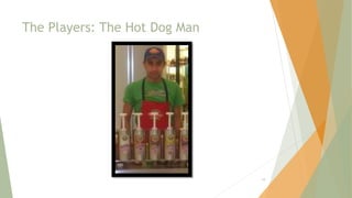 The Players: The Hot Dog Man
19
 
