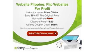 Udemy Coupon Codes -  Udemy.com Coupons for Top Udemy Courses