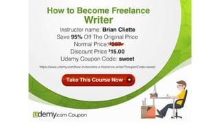 Udemy Coupon Codes -  Udemy.com Coupons for Top Udemy Courses