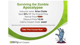 Udemy Coupon Codes -  Udemy.com Coupons for Top Udemy Courses