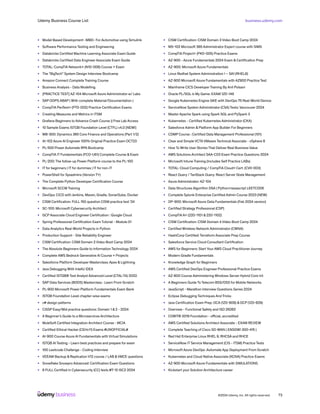 Udemy for Business Course List. choose your best coureses | PDF