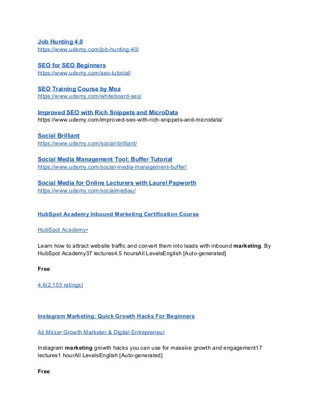 Udemy Free Course Coupons Secret Sheet (Exhaustive 100