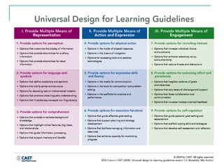 Universal Design for Learning: A framework for access and equity | PPT