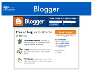 Blogger
 