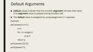 User Defined Functions PPT whole topic explained | PPTX