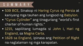 Universal Declaration of Human Rights - PPT | PDF