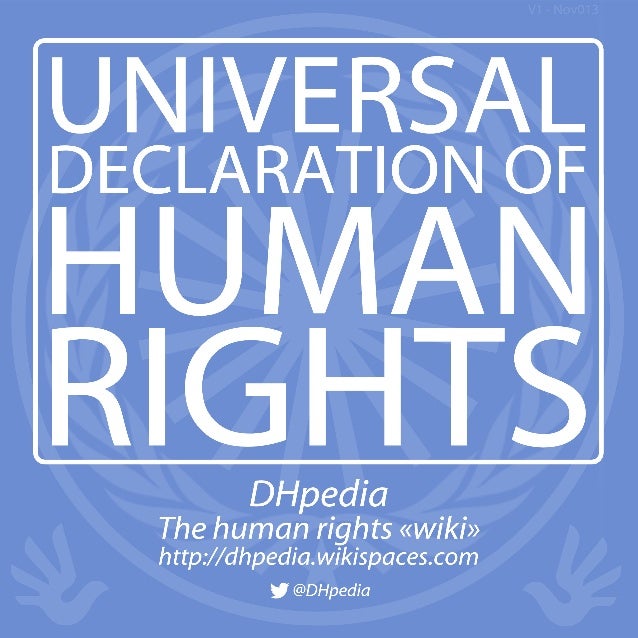 Universal Declaration of Human Rights (DHpedia)