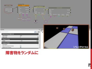 障害物をランダムに




            78
 