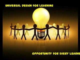 Universal Design for Learning Opportunity for Every Learner 