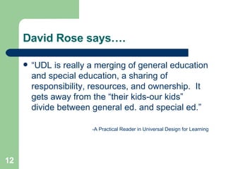Udl Case Study