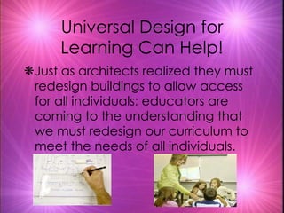 Universal Design for Learning | PPT