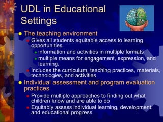 UDL and Technology | PPTX