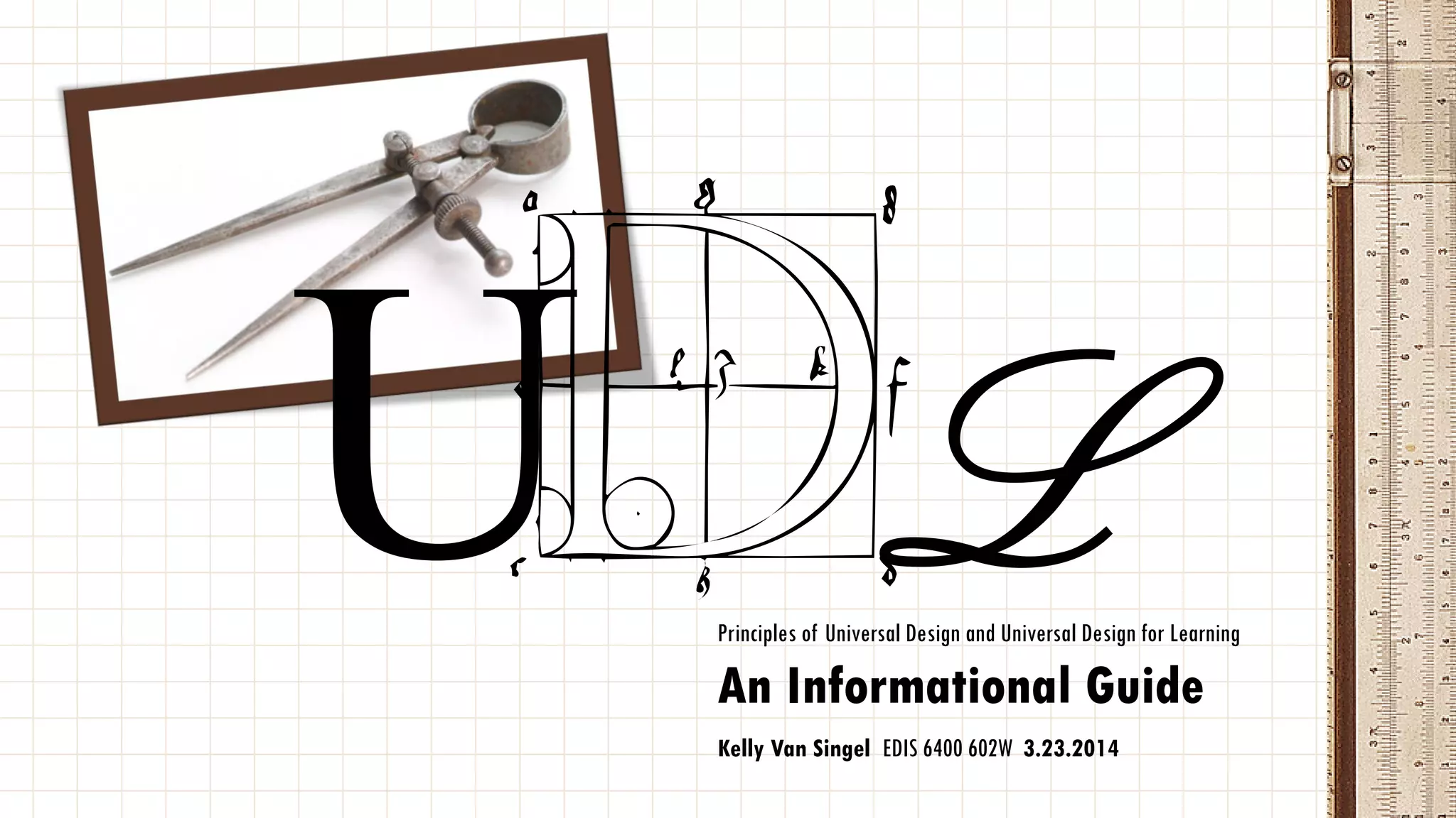 Principles of Universal Design and Universal Design for Learning: An ...