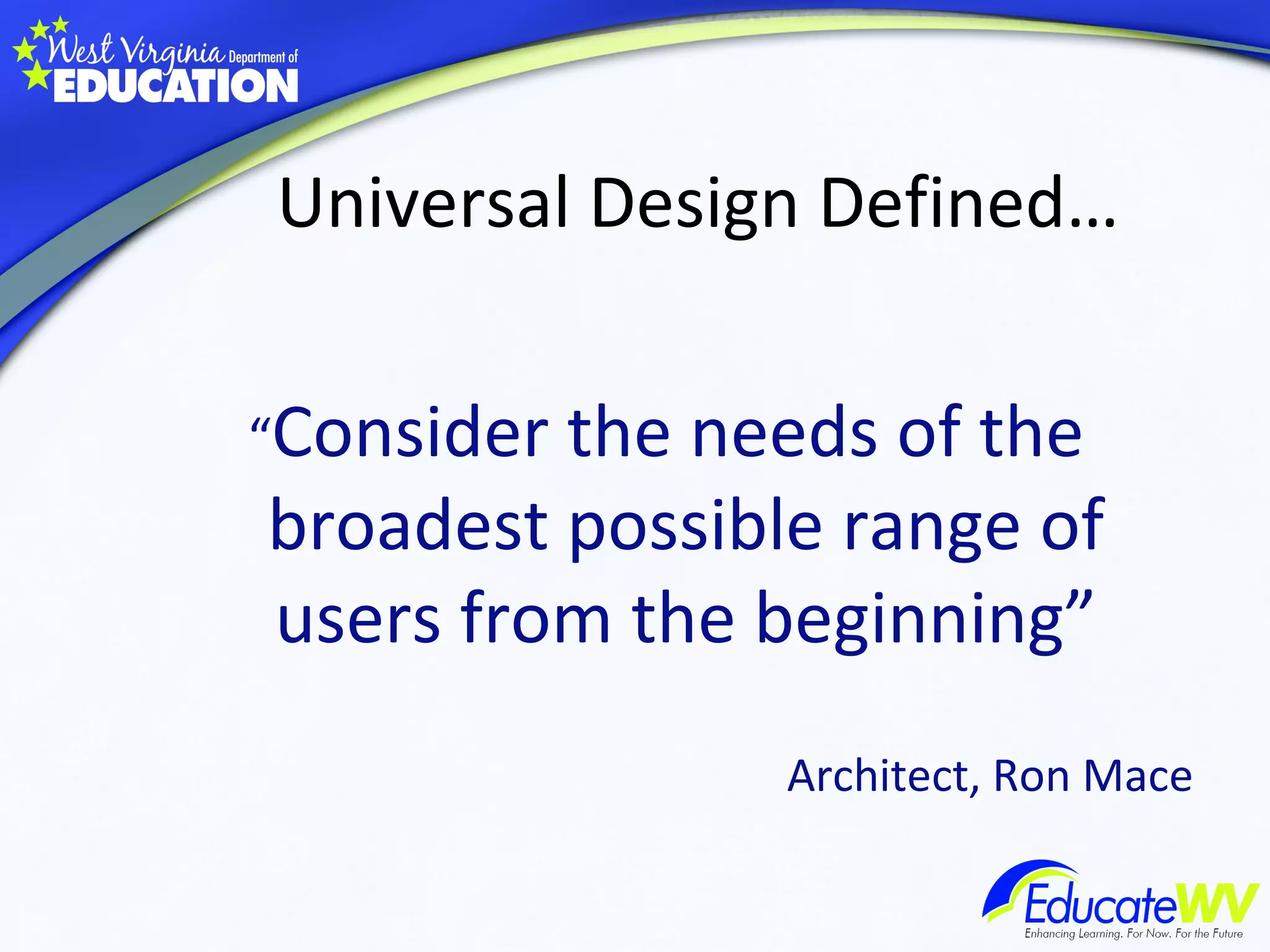 Udl overview presentation | PPT