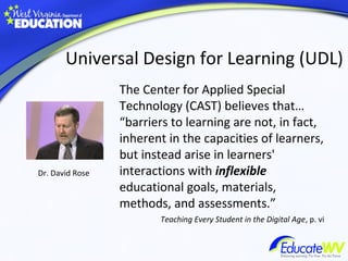 Udl overview presentation | PPT
