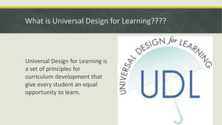 UDL Presentation | PPTX
