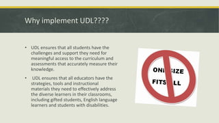UDL Presentation | PPTX
