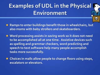 Udl Ramp Udl presentation | PPTX