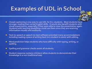 Udl Text Udl presentation | PPTX