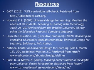 UDL Presentation | PPTX