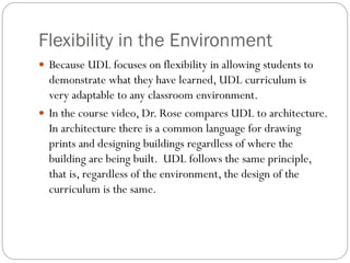 David Paddock UDL Presentation | PPTX