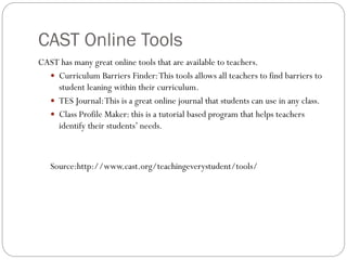 David Paddock UDL Presentation | PPTX