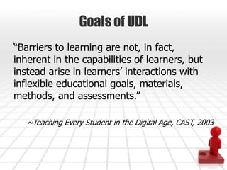 Universal Design for Learning (UDL) overview