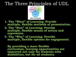 Universal Design for Learning Presentation