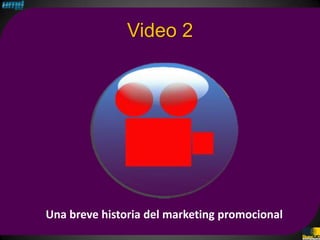 Video 2




Una breve historia del marketing promocional
 