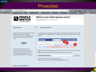 Privacidad
 