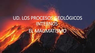 UD. LOS PROCESOS GEOLÓGICOS
INTERNOS.
EL MAGMATISMO
 