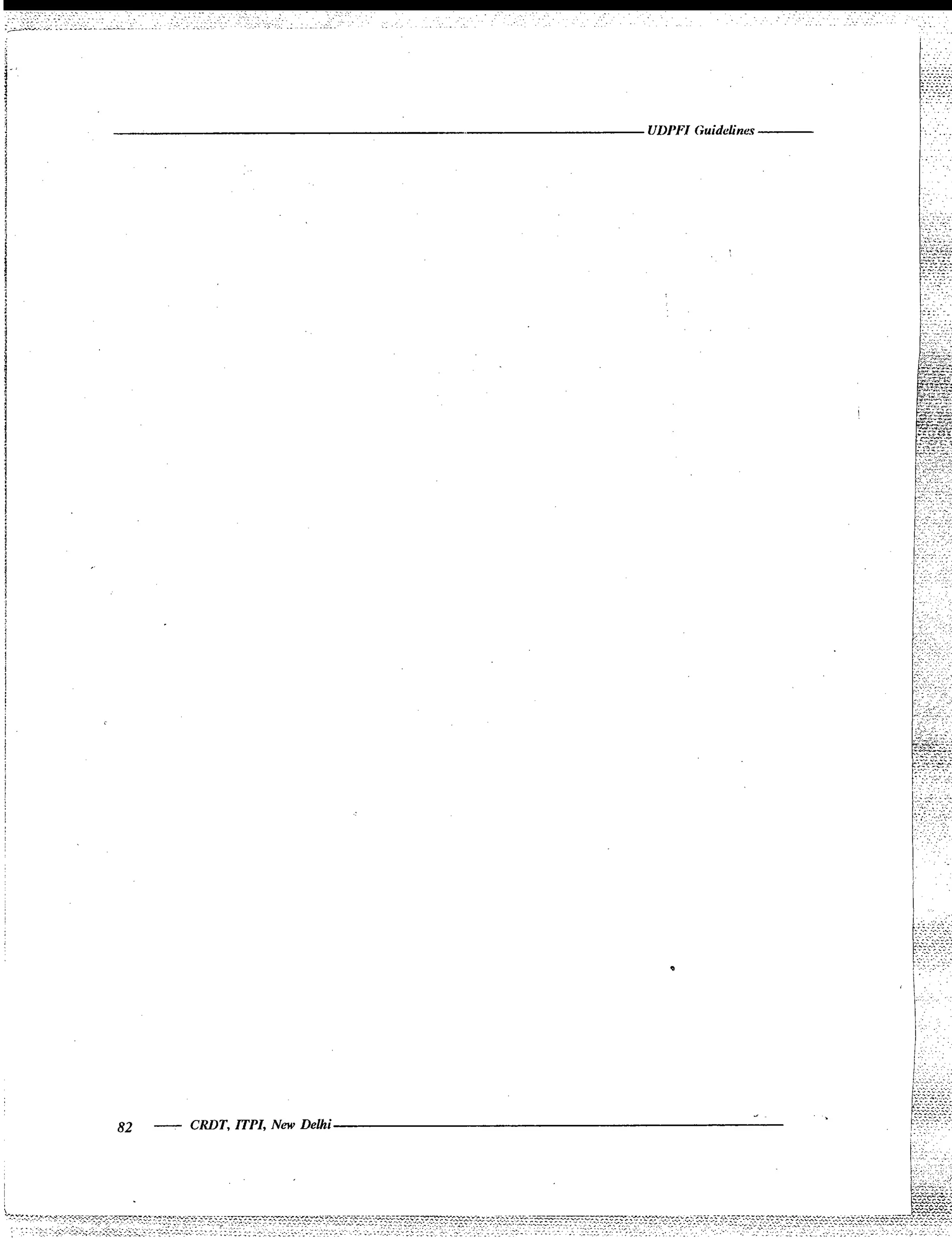 UDPFI GUIDELINES